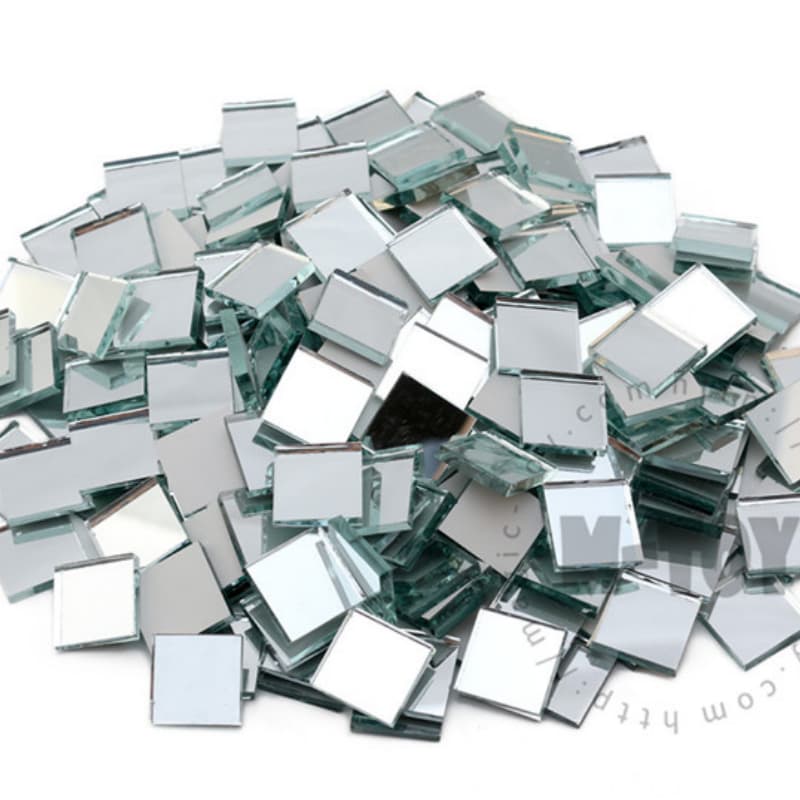 Silver Square Mirror 20MSS01