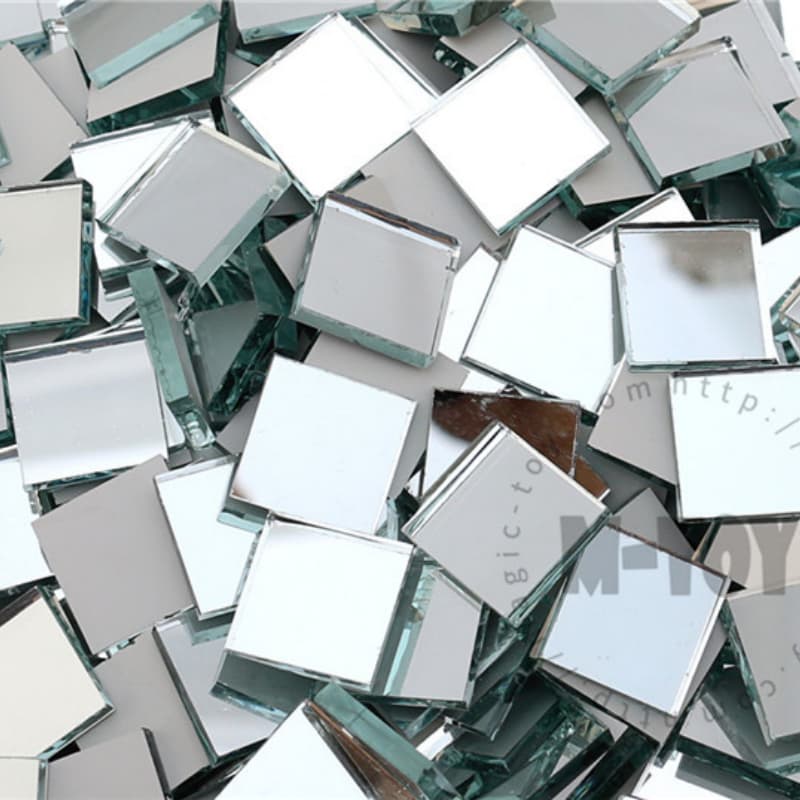 Silver Square Mirror 20MSS01
