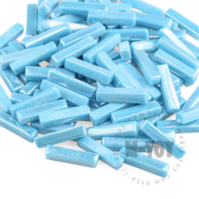 Iridescent Blue Stick Glass Mosaic 525SBI08