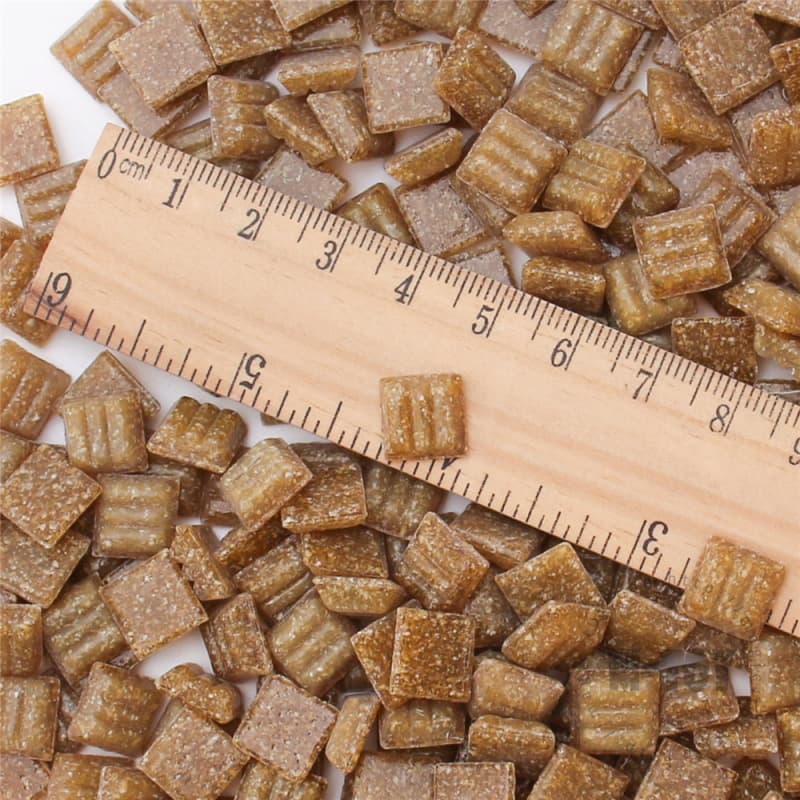 Brown Square Vitreous Hot-melting Glass Mosaic 10ASM304