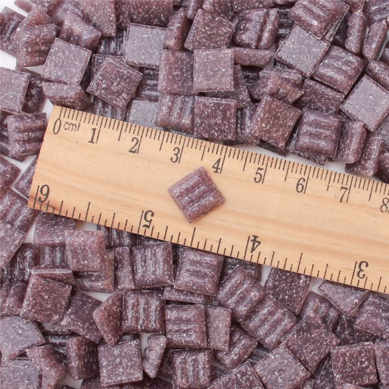 Purple Square Vitreous Hot-melting Glass Mosaic 10ASM503
