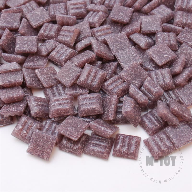 Purple Square Vitreous Hot-melting Glass Mosaic 10ASM503