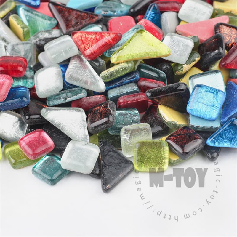 Assorted Irregular Crystal Glass Mosaic IR-LGW9001