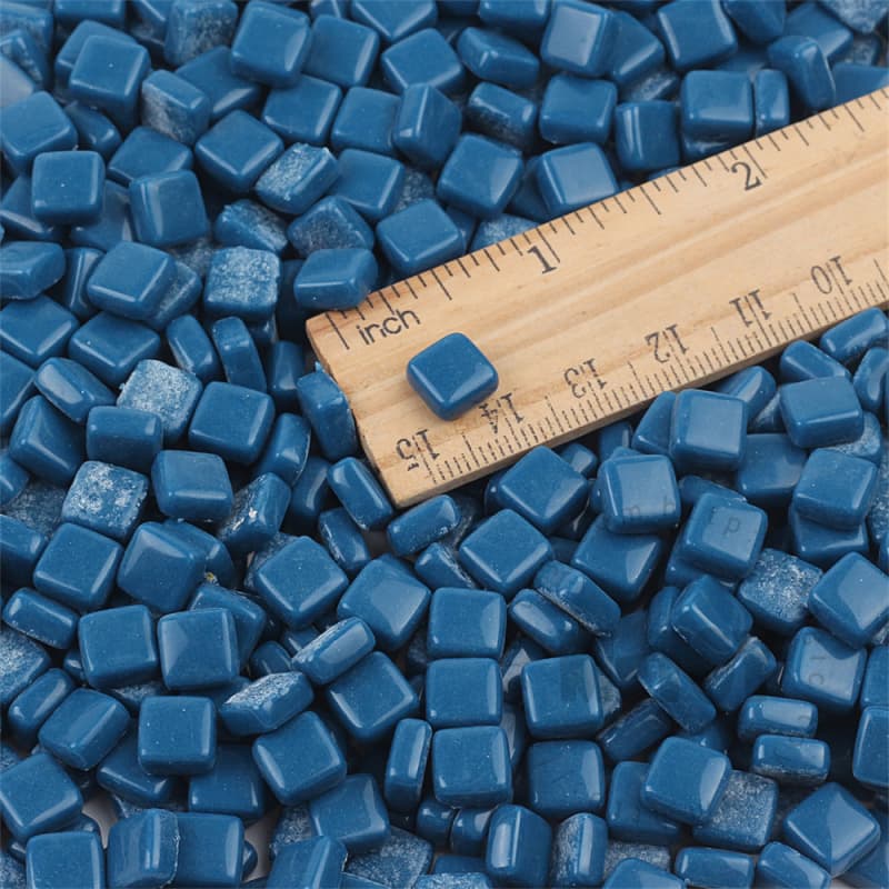 Blue Mini Square Glass Mosaic 8SS06