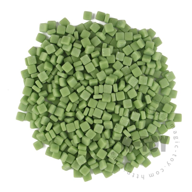 Green Mini Square Glass Mosaic 8SS42