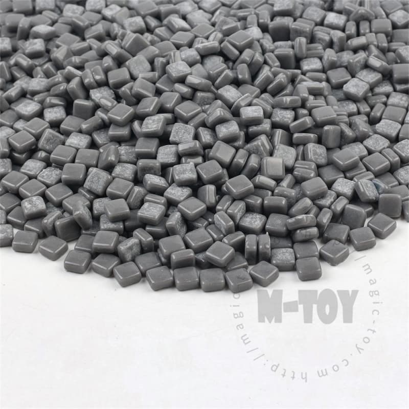 Grey Mini Square Glass Mosaic 8SS58