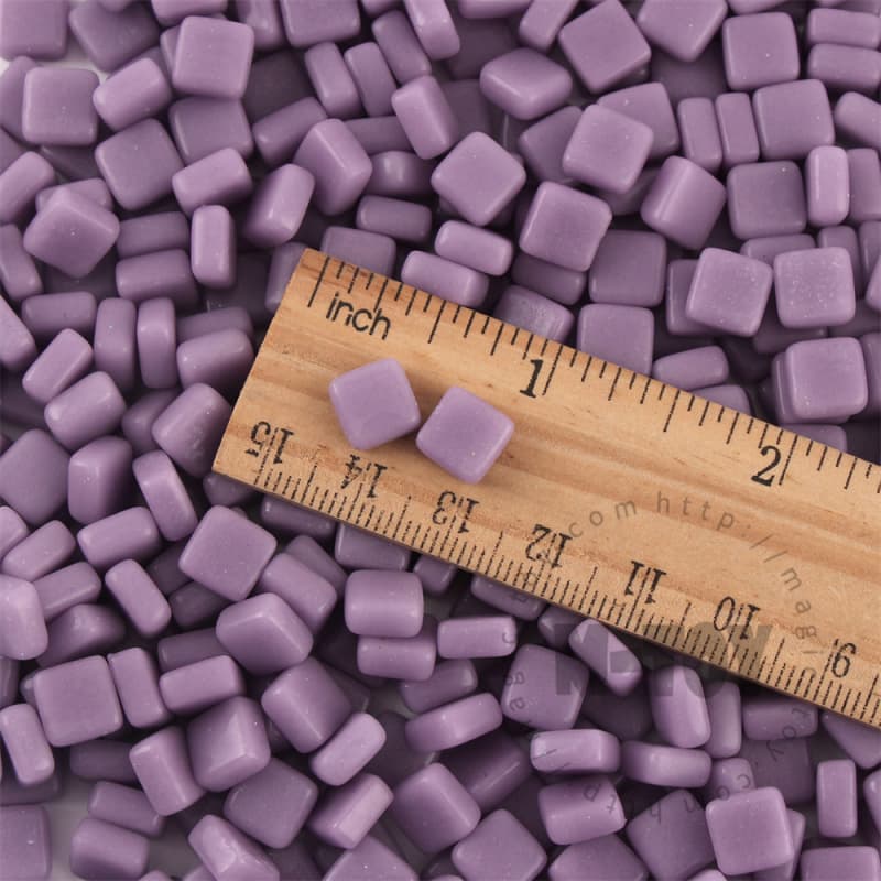 Dark Purple Mini Square Glass Mosaic 8SS62