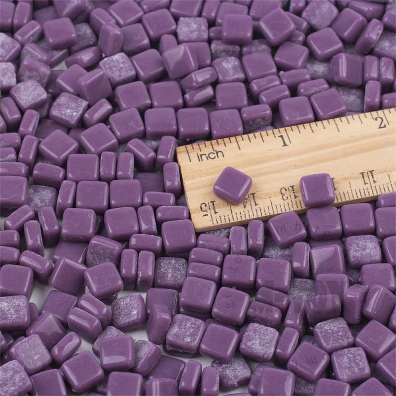Dark Purple Mini Square Glass Mosaic 8SS64