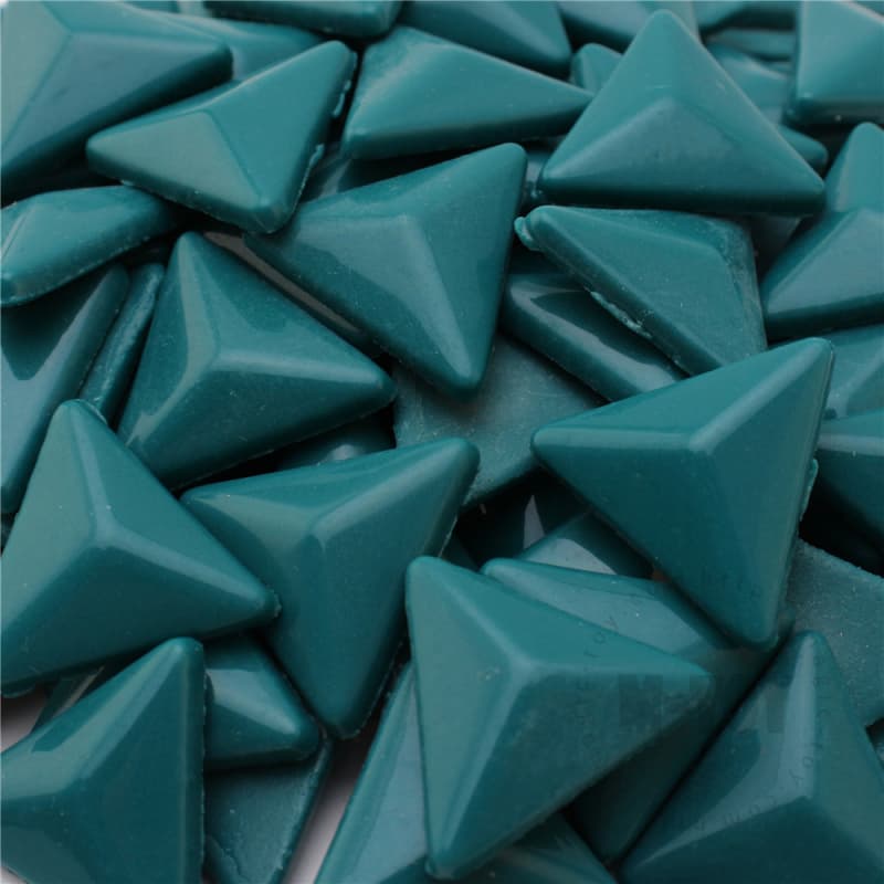 Turquoise Triangle  Glass Mosaic SJH55