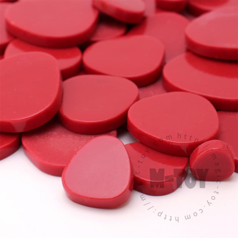 Red Pebbles Glass Mosaic PE-SS16