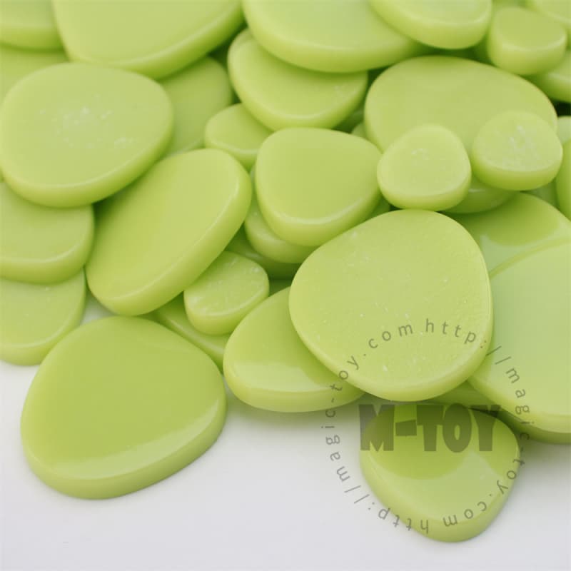 Green Pebbles Glass Mosaic PE-SS48