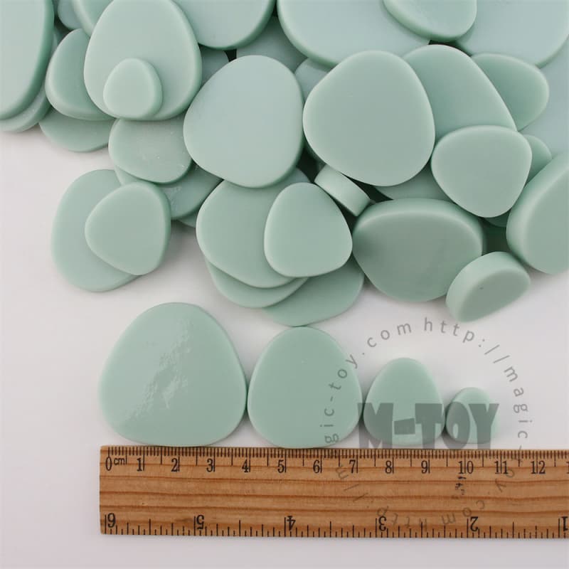 Turquoise Pebbles Glass Mosaic PE-SS52