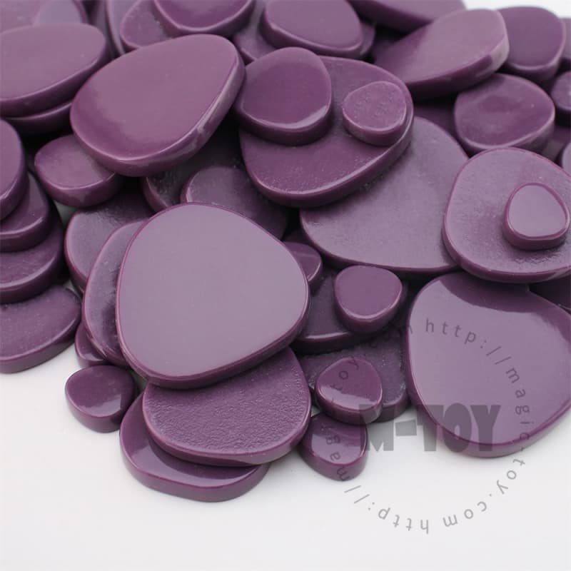 Purple Pebbles Glass Mosaic PE-SS64