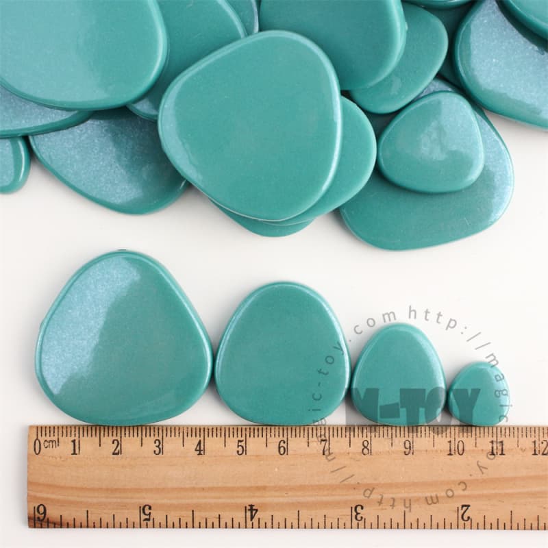 Luster Turquoise Pebbles Glass Mosaic PE-SSL54