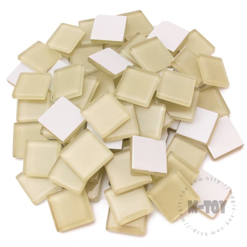 Beige Square Crystal Glass Mosaic 20-CC301