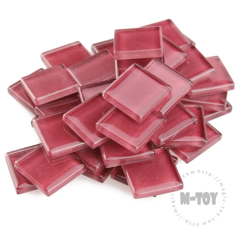 Purple Square Crystal Glass Mosaic 20-CC505