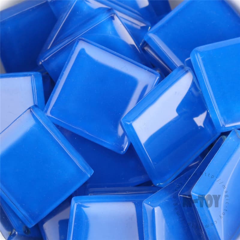 Blue Square Crystal Glass Mosaic 20-CC715
