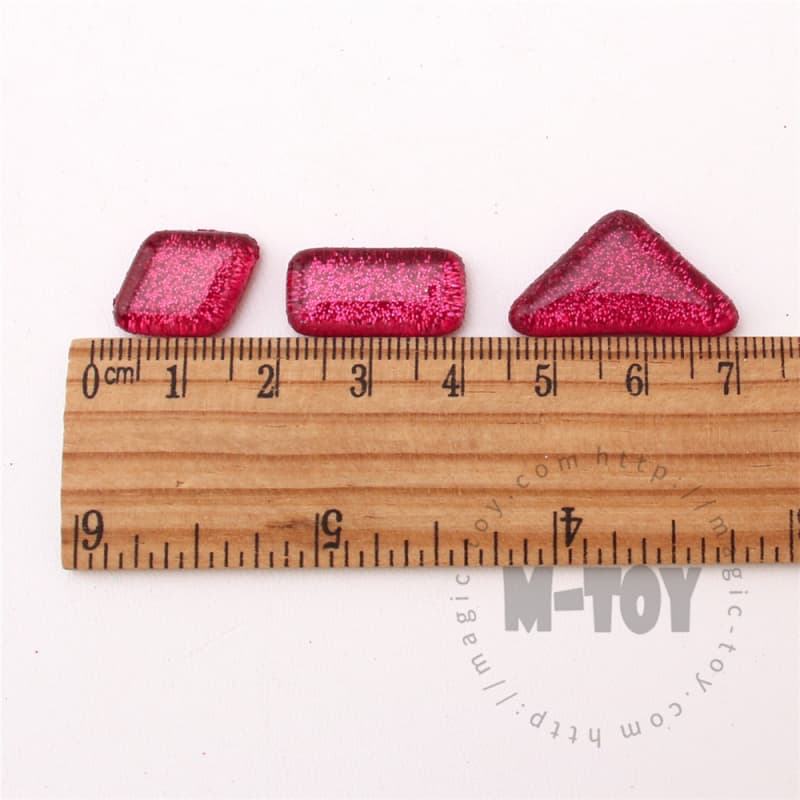 Purple Irregular Shape Glitter Glass Mosaic IR-SPA403