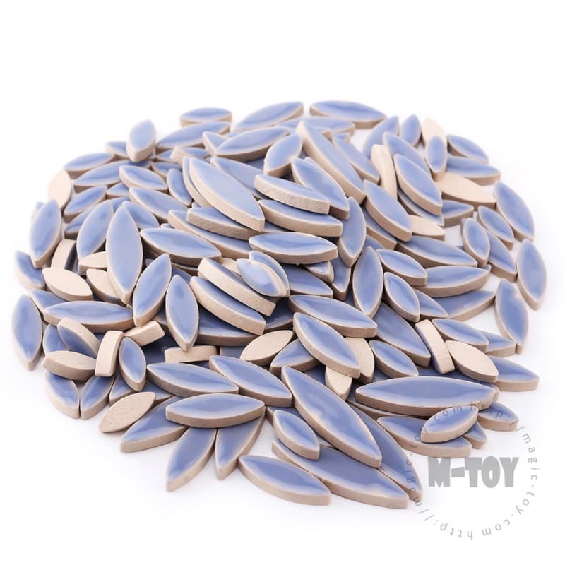 Blue Petal Shape Ceramic Mosaic CYG20