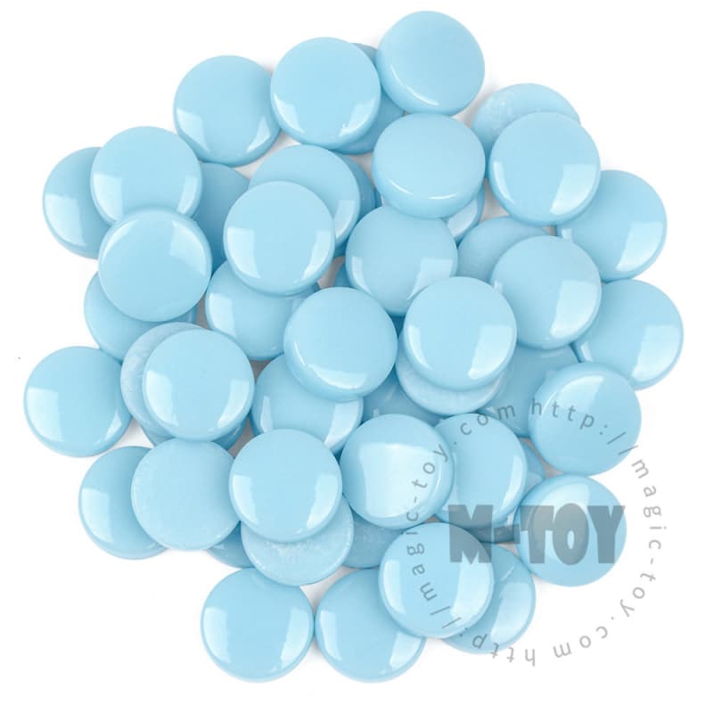 Blue Round Glass Mosaic 20SR08