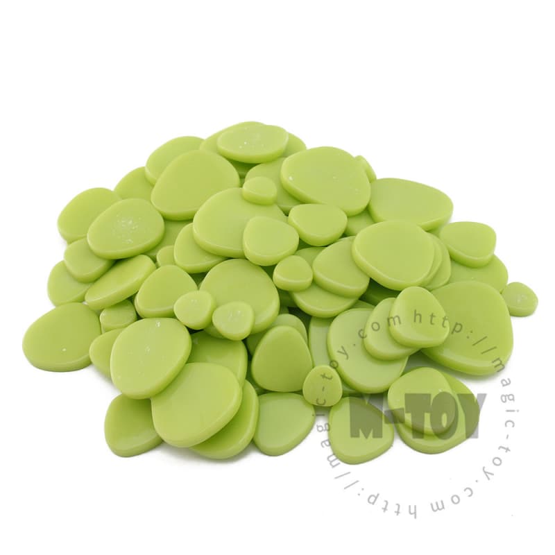 Green Pebbles Glass Mosaic PE-SS48