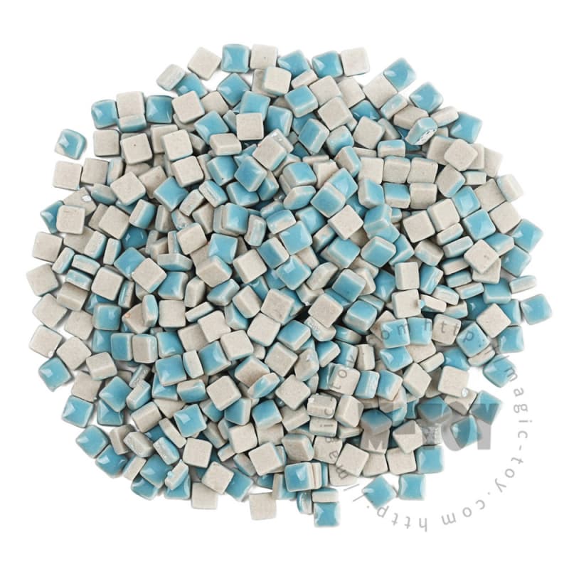 Blue Mini Square Ceramic Mosaic 5-H172