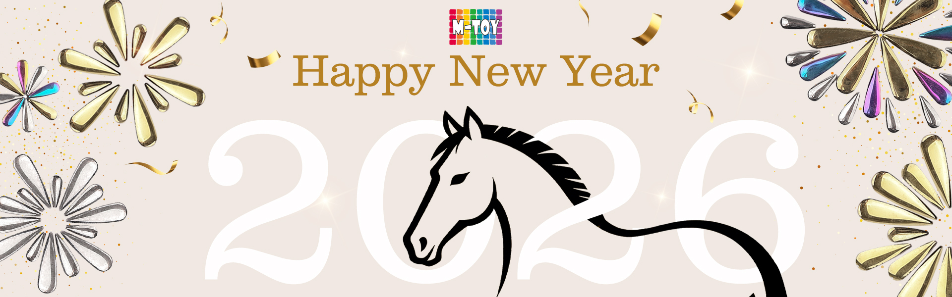 DIY Mosaic Craft Happy New Year