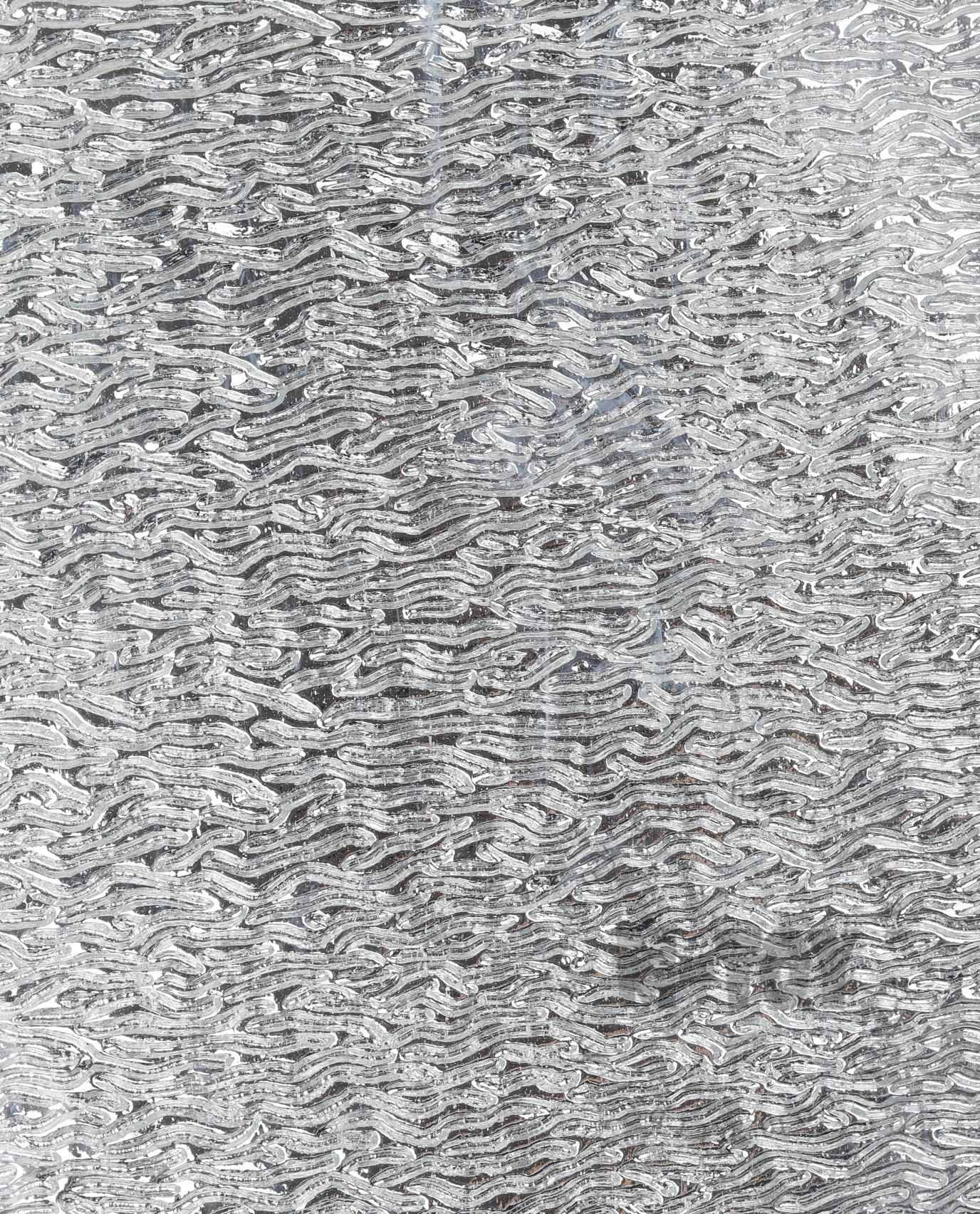 Ripple Mirror Stained Glass Sheet Sliver 00-R-J