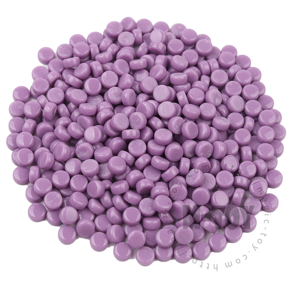 Purple Mini Round Glass Mosaic 8SR62