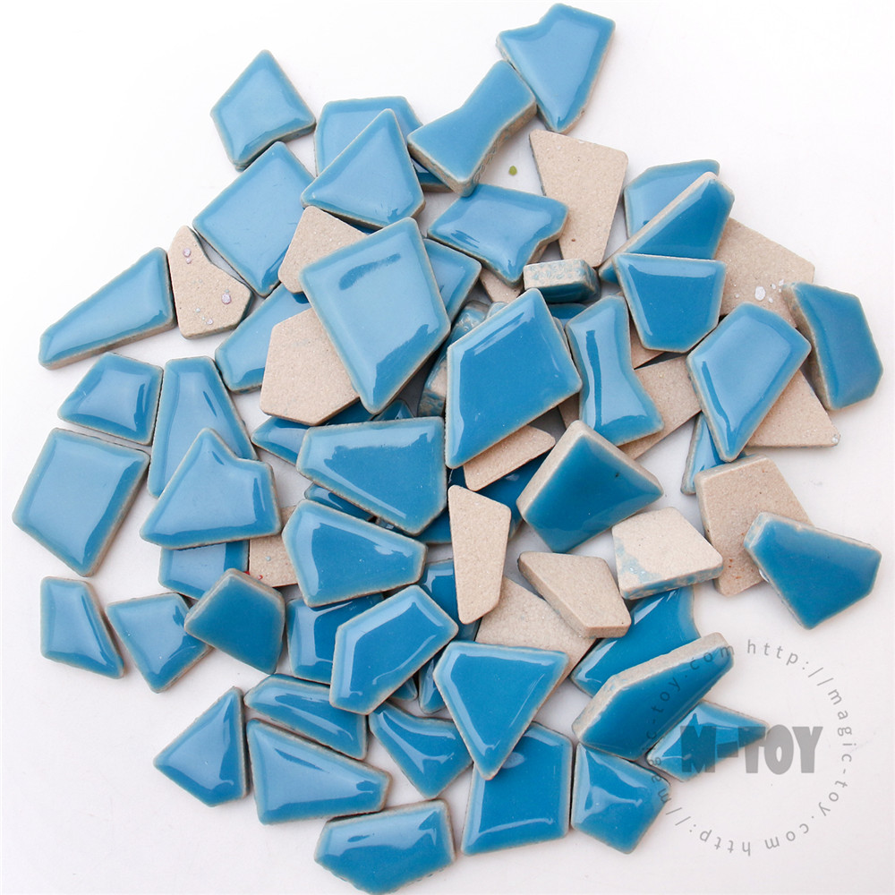 Blue Irregular Ceramic Mosaic IR-H171