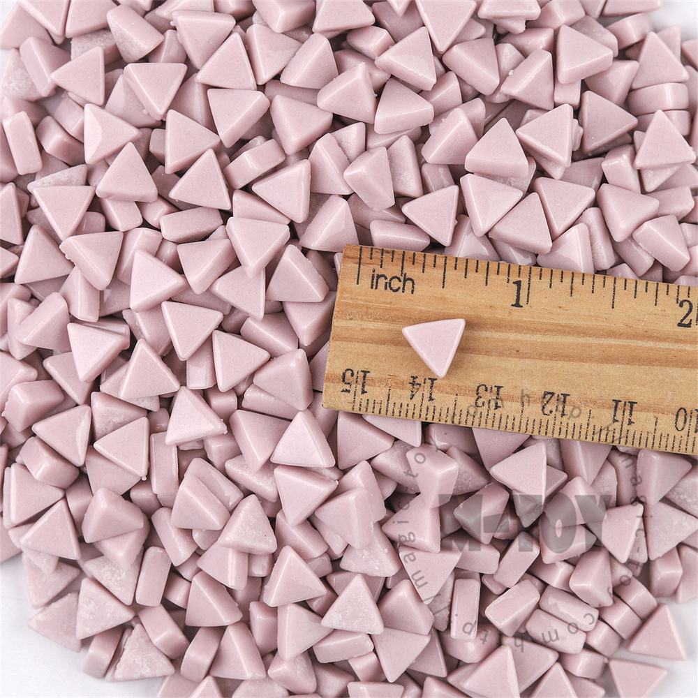 Pink Mini Triangle Glass Mosaic 10SJG68
